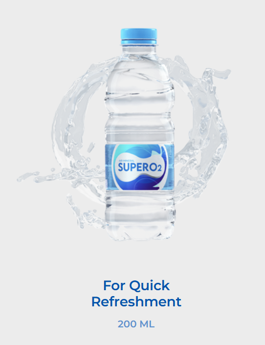Air Mineral SUPERO2 200ML